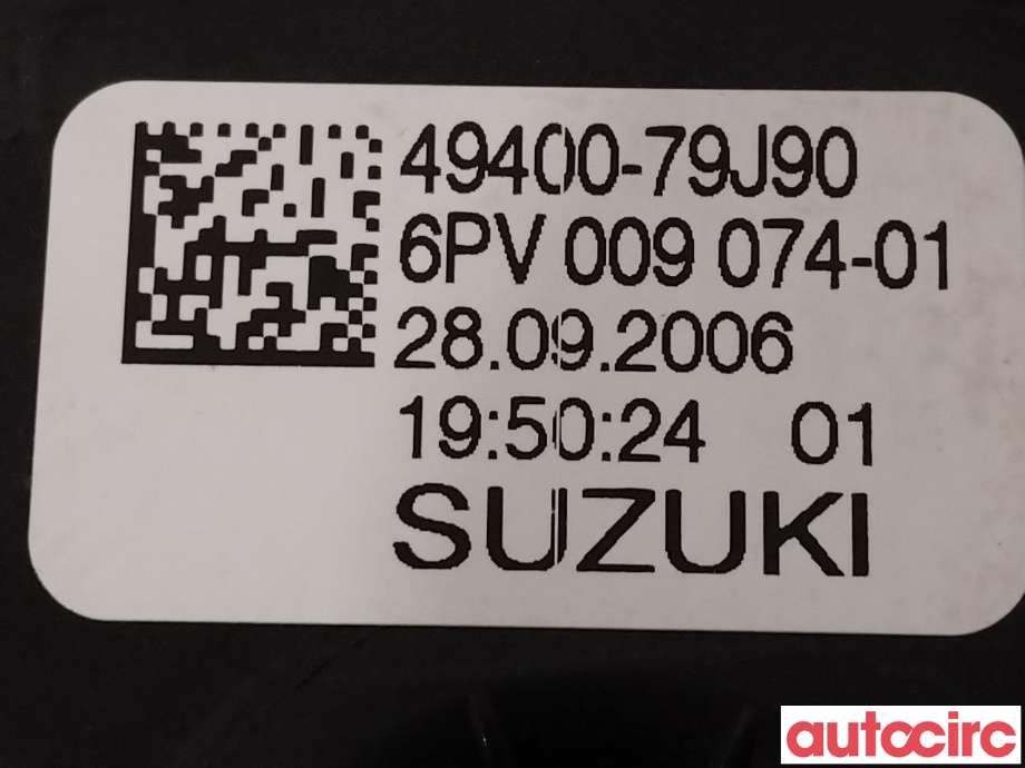 Pedal gass til Suzuki SX4 2006-2009 (Type I, Fase 1)  (SUZUKI|49400-79J91|49400-79J90)
