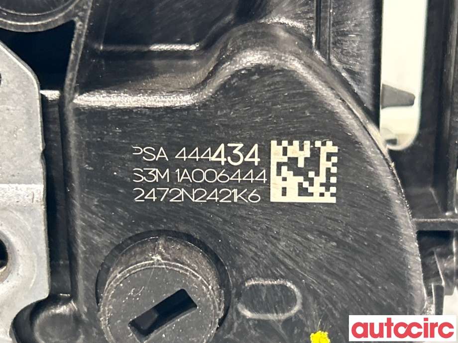 Låsekasse høyre bak til Peugeot 2008 2019-->> (Type II)  (PEUGEOT|9844443480|9830559380|444434)