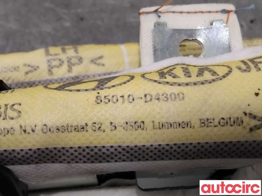 Airbag gardin venstre til Kia Optima 2017-2020  (KIA|85010D4300||85010-D4300)