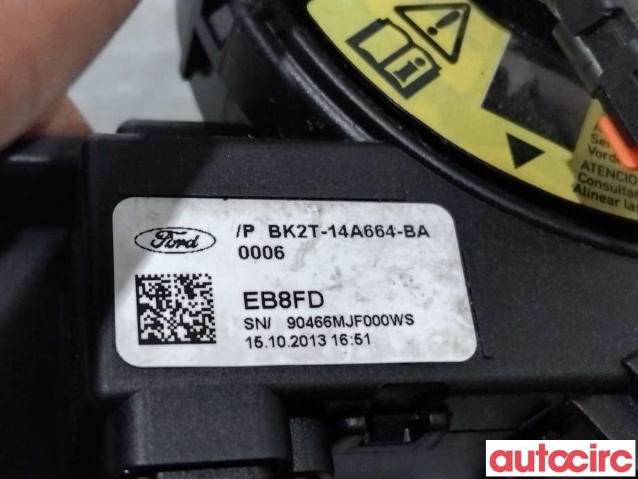 Airbag slepering til Ford Transit Custom 2013-2023 (Type I)  (FORD|1782330||BK2T-14A664-BA)