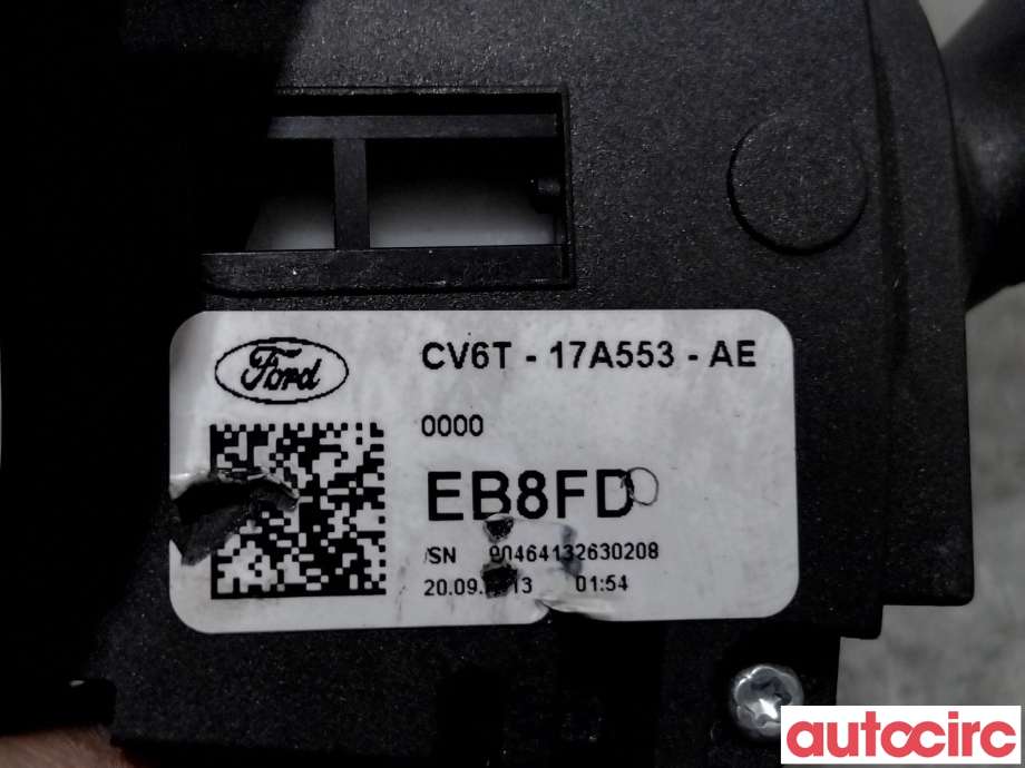 Bryter visker til Ford Transit Custom 2013-2023 (Type I)  (FORD|1850423||CV6T-17A553-AE)