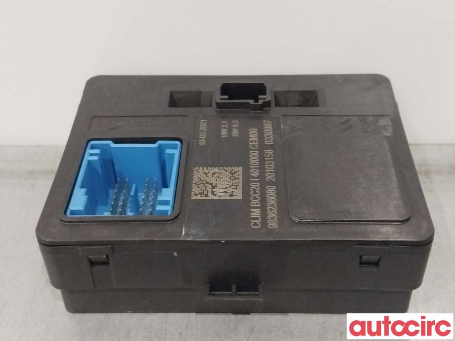 Styreenhet klima/aircondition til Citroën C4, Spacetourer 2019-->>  (CITROEN|1675581380||9836236080)