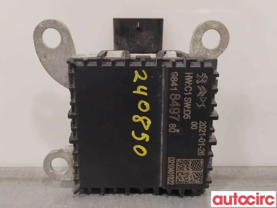 Sensor radar til Citroën C4, Spacetourer 2019-->>  (CITROEN|1679620180|9841849780)
