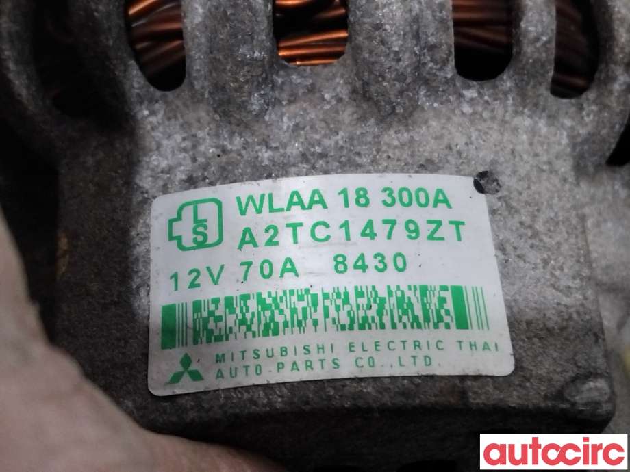 Dynamo til Mazda BT-50 2007-2013  (MAZDA|WLAA-18-300A|A2TC1479ZT|WLAA18300A)