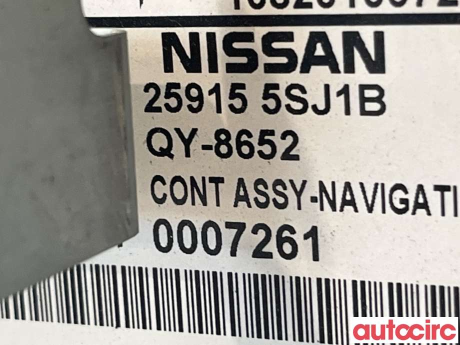 Bilstereo til Nissan Leaf 2018-->> (Type II)  (NISSAN|259155SJ1B)