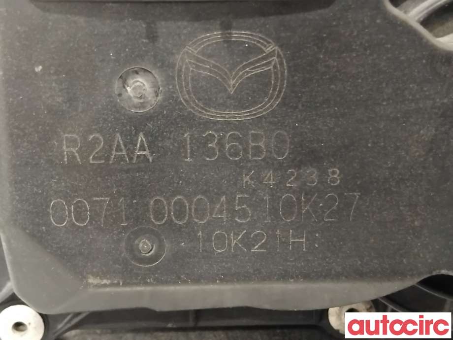 Spjeldhus til Mazda 6 2008-2010 (Type II, Fase 1)  (MAZDA|R2AA-13-6B0A||R2AA136B0)