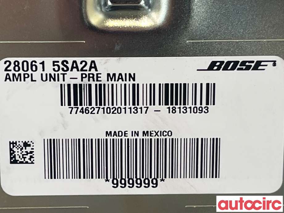 Bilstereo forsterker til Nissan Leaf 2018-->> (Type II)  (NISSAN|280615SA2A)