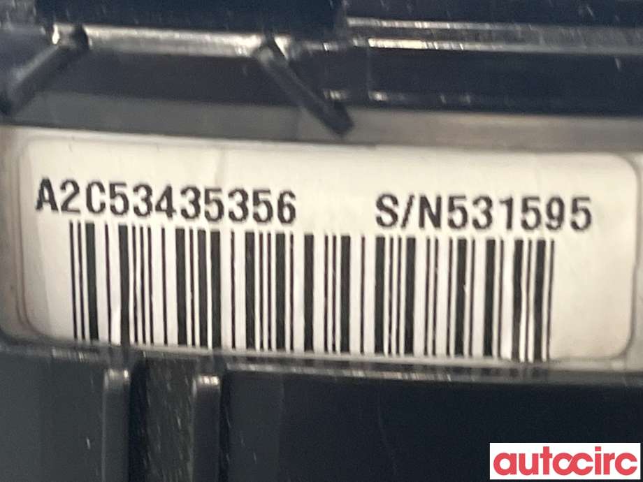 Instrumentpanel til Citroën C4 2011-2017 (Type II)  (CITROEN|9813297080)