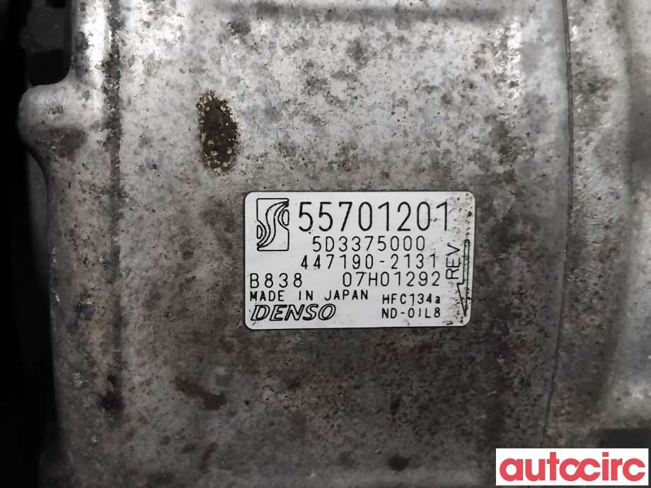 Aircondition kompressor til Suzuki SX4 2006-2009 (Type I, Fase 1) (SUZUKI|95200-79JA0|447190-2131|55701201)
