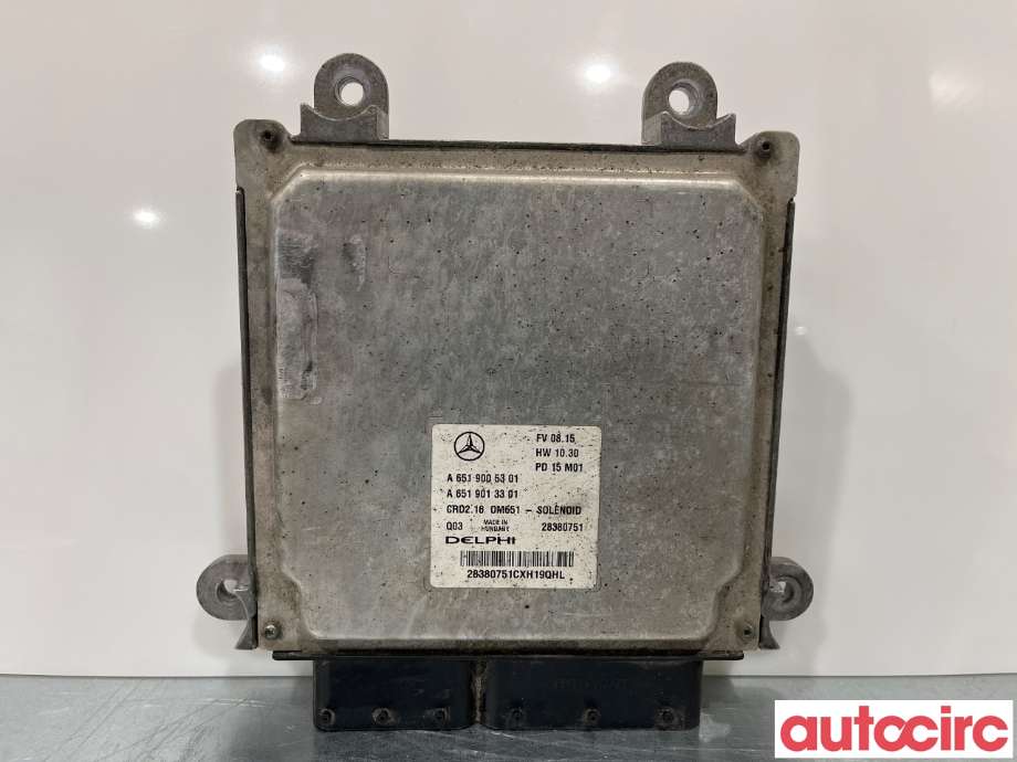 Styreenhet motor til Mercedes GLK 2008-2015 (X204) (X204) (MERCEDES|A6519005301|28380751)