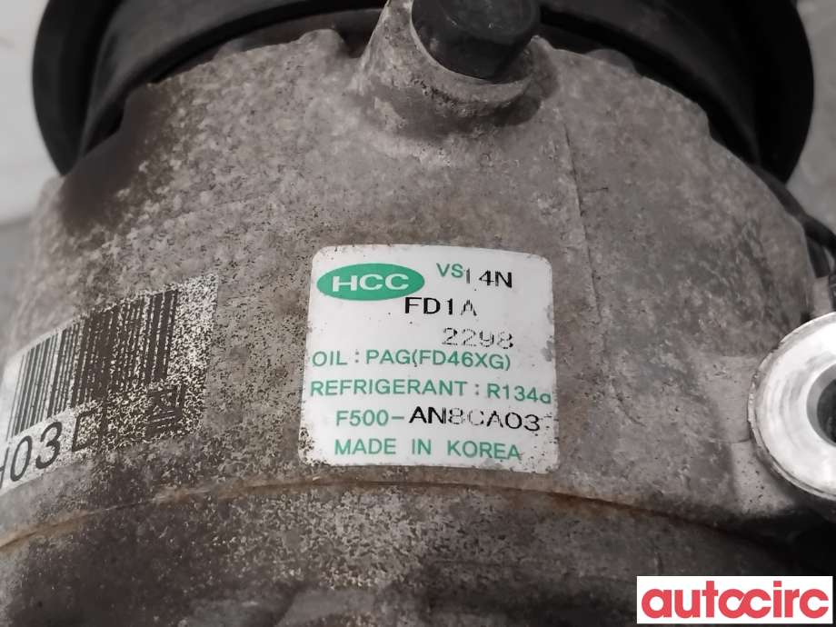 Aircondition kompressor til Hyundai i30 2007-2012 (Type I)  (HYUNDAI|977012H240|F500-AN8CA03|)