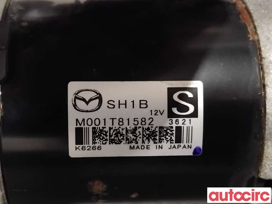 Starter diesel til Mazda 6 2013-2015 (Type III, Fase 1)  (MAZDA|SH1B-18-400|M001T81582|SH1B)