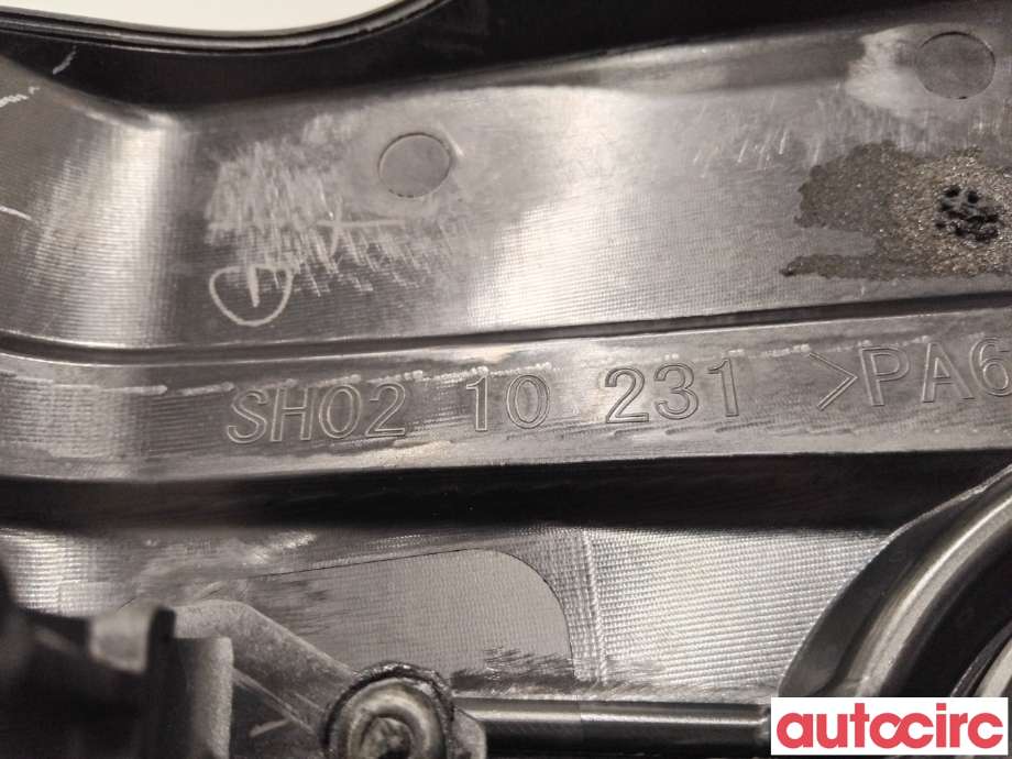 Motordeksel over motor til Mazda 6 2013-2015 (Type III, Fase 1)  (MAZDA|SH05-10-230||SH0510231)