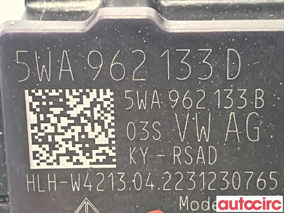 Styreenhet nøkkelfri/keyless til VW ID.4 2020-->>  (VOLKSWAGEN|5WA962133D)