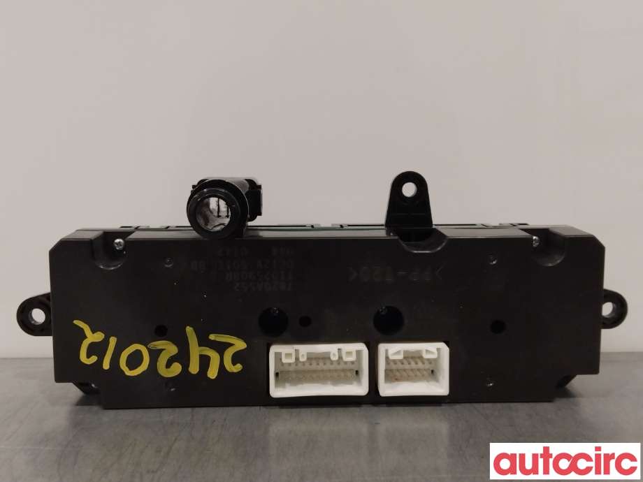 Varmeapparat betjening til Citroën C-Zero 2011-2020  (CITROEN|1611686480|7820A552)
