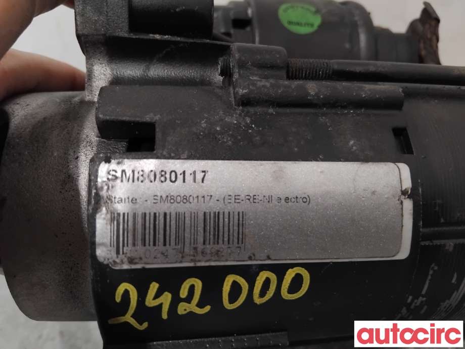 Starter diesel til Peugeot 308 2007-2011 (Type I, Fase 1)  (PEUGEOT|5802CE|SM8080117|)