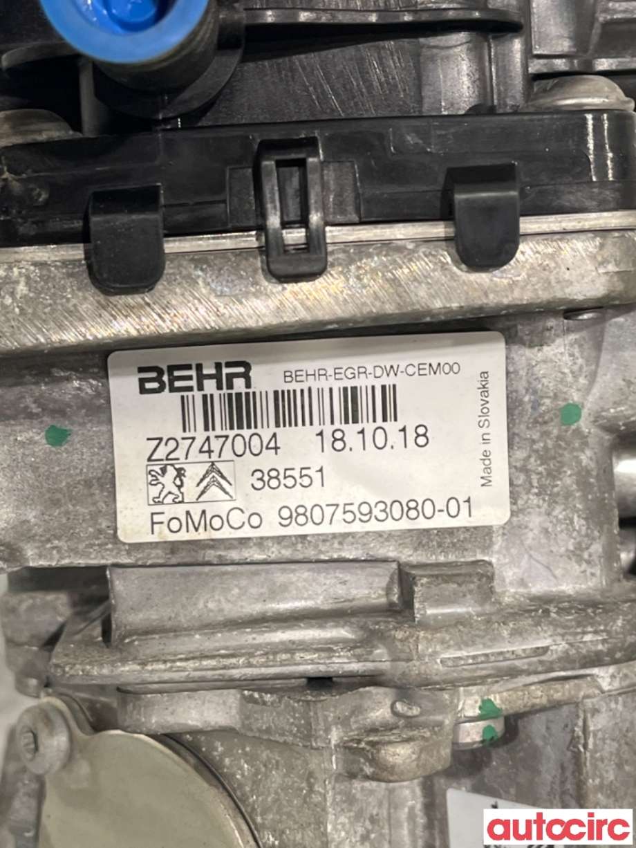 EGR-ventil til Peugeot Expert 2016-->> (Type III)  (PEUGEOT|9821395680|1679828580|)
