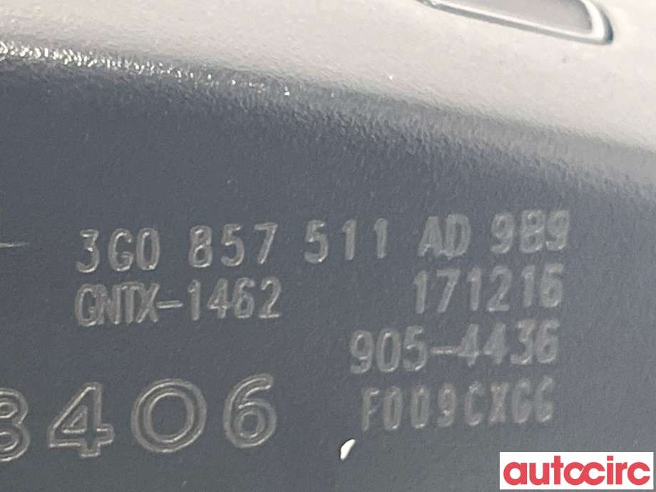 Speil innvendig til VW Passat 2015-2019 (Fase 1) (B8) (B8) (VOLKSWAGEN|3G0857511)
