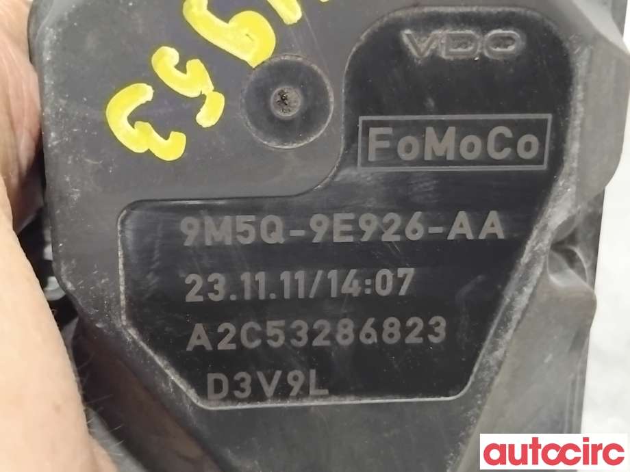 Spjeldhus til Ford Mondeo 2011-2014 (Type IV, Fase 2)  (FORD|1700259|A2C53286823|9M5Q-9E926-AA)