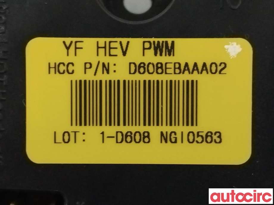 Varmeapparat motstand til Kia Soul 2014-2019 (Type II)  (KIA|972354RAA0|D608EBAAA02)