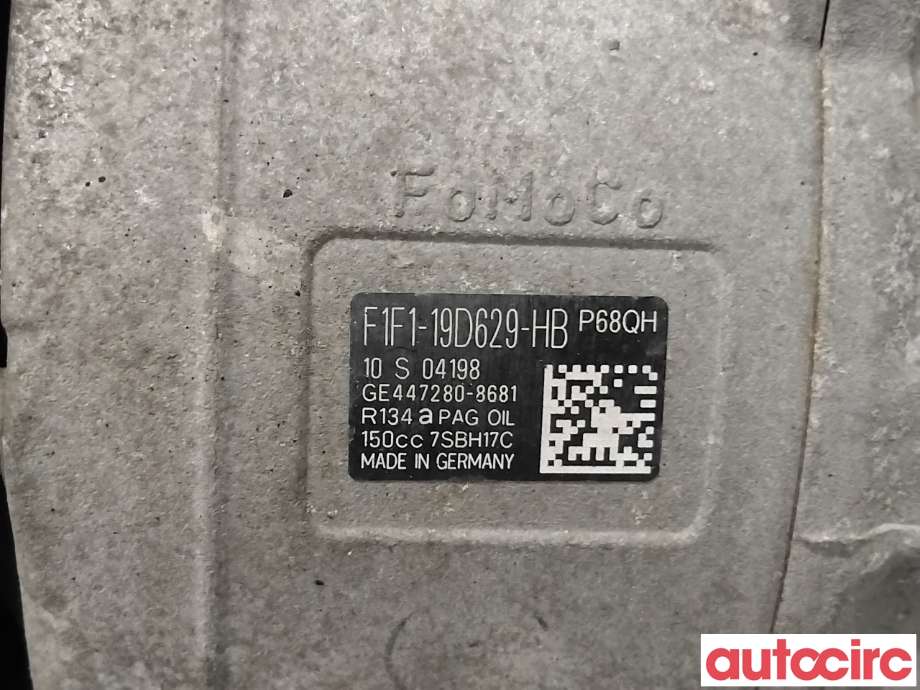 Aircondition kompressor til Ford Focus 2014-2018 (Type III, Fase 2)  (FORD|2244227|447280-8681|F1F1-19D629-HB)