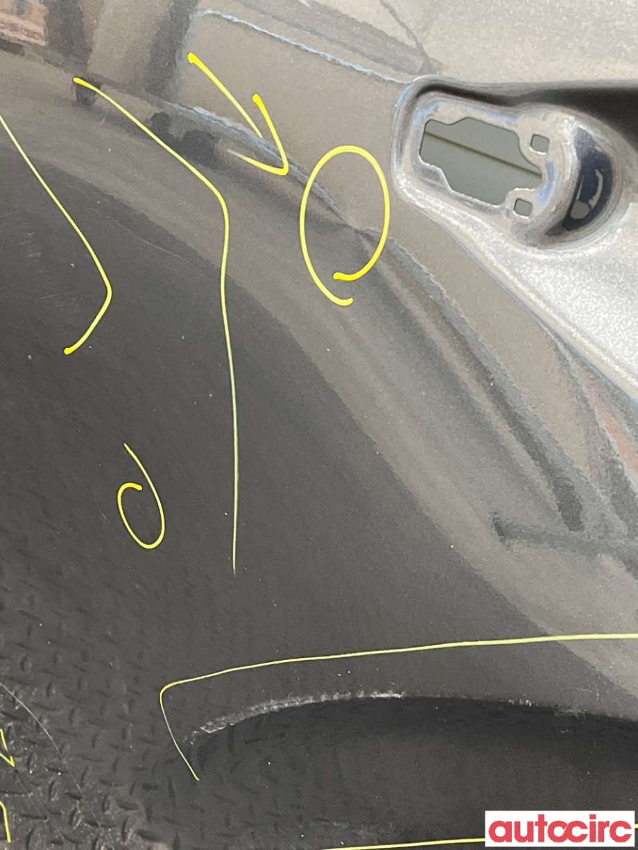 Dør venstre bak til Kia e-Soul 2019-->> (Type III)  (KIA|77003K0000)