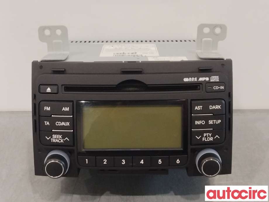 Bilstereo til Hyundai i30 2007-2012 (Type I) (HYUNDAI|961602L2004X|961602L200)