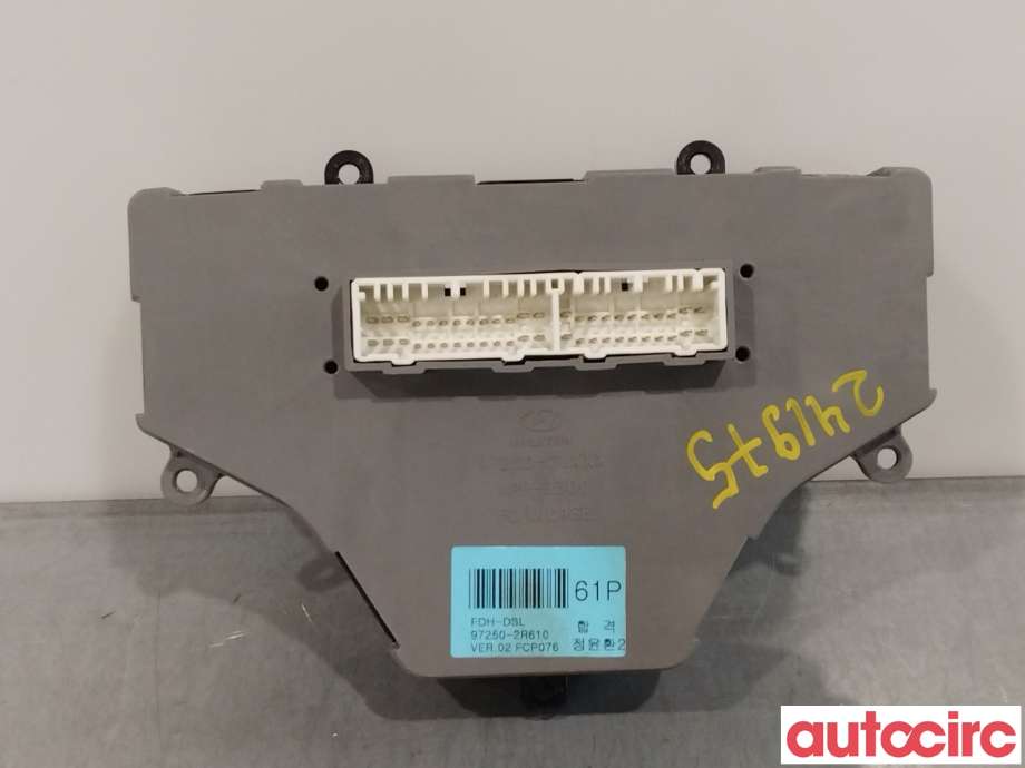 Varmeapparat betjening til Hyundai i30 2007-2012 (Type I)  (HYUNDAI|972502R610)