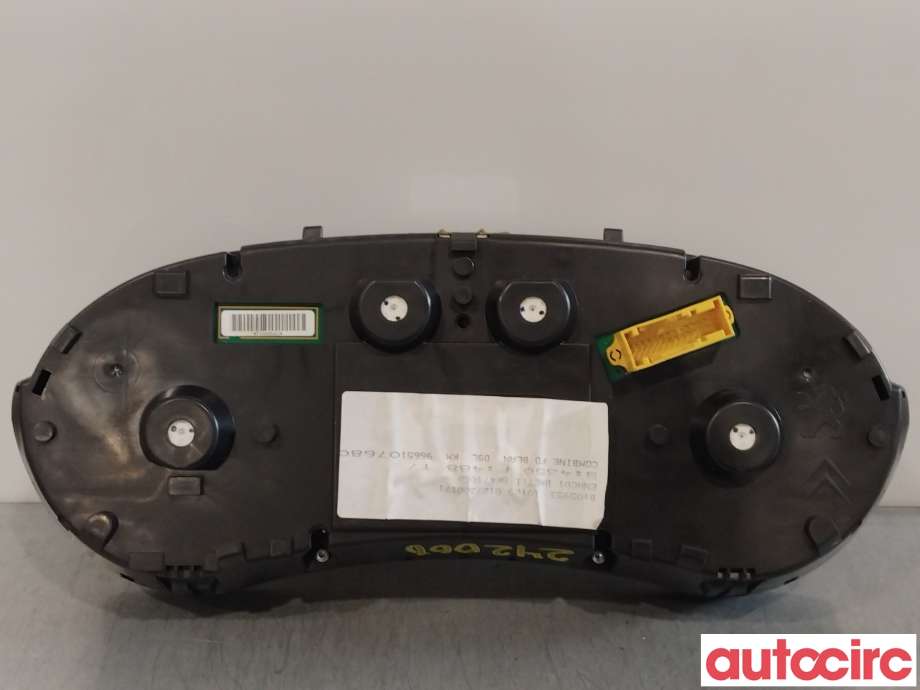 Instrumentpanel til Peugeot 308 2007-2011 (Type I, Fase 1)  (PEUGEOT|9806132880|9665107680)