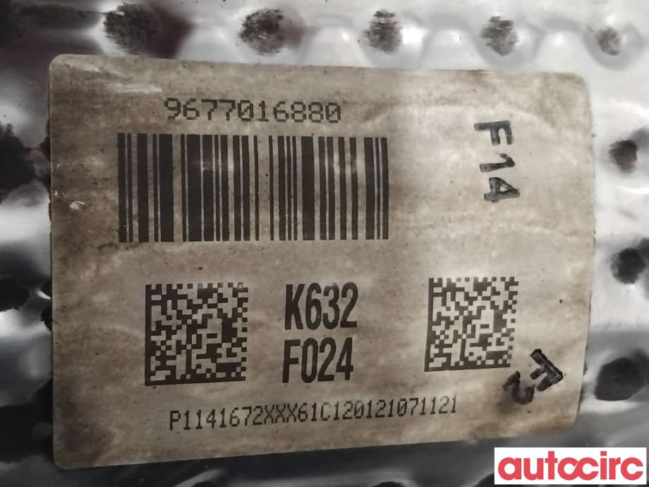 Partikkelfilter til Citroën DS5 2012-2017  (CITROEN|174067|TRPSAF024|9677016880)