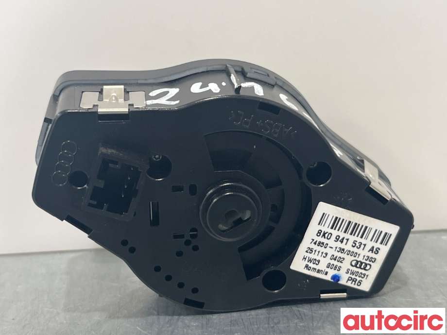 Bryter lys til Audi A4, Allroad 2009-2016 (Type I) (B8) (B8) (AUDI|8K0941531AS|74850-135)