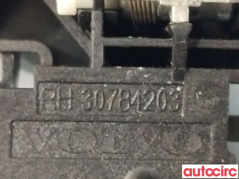 Dørhåndtak utv høyre foran til Volvo S80 2006-2013 (Type II, Fase 1)  (VOLVO|39879658|30784203)