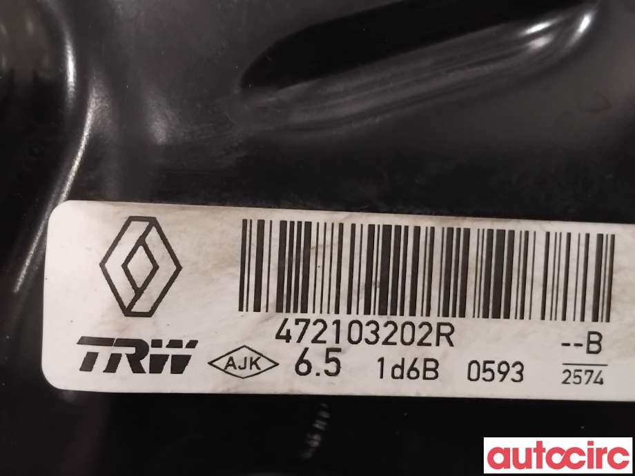 Bremsekraft-forsterker til Renault Captur 2013-2020 (Type I)  (RENAULT|472109056R||472103202R)