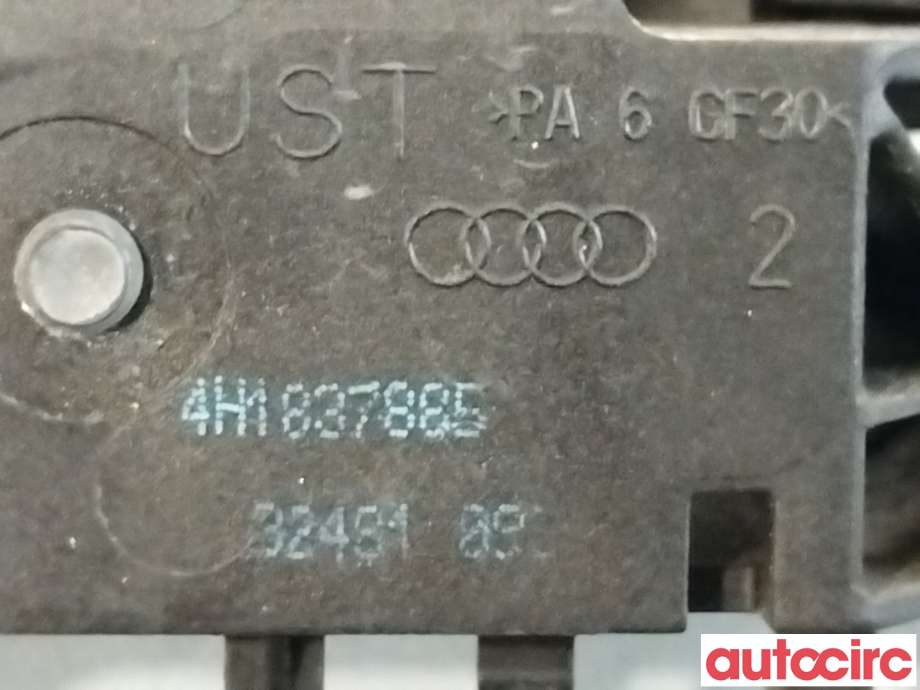 Dørhåndtak utv venstre foran til Audi A6 2011-2014 (Type IV, Fase 1) (C7) (C7) (AUDI|4H0837205B|4H1837885)