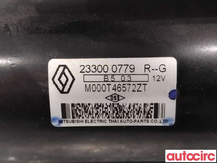 Starter diesel til Renault Captur 2013-2020 (Type I)  (RENAULT|233003307R|M000T46572ZT|233000779R)