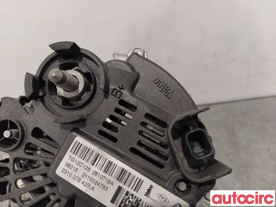 Dynamo til Renault Captur 2013-2020 (Type I)  (RENAULT|231000643R|TG12C125|231007842R)