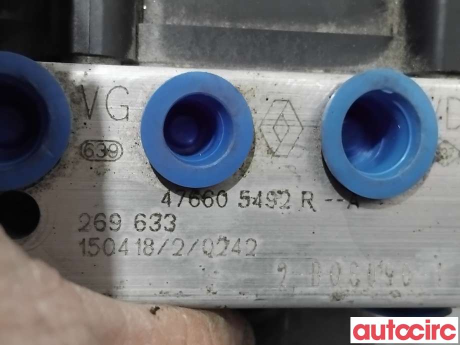 ABS sentral til Renault Captur 2013-2020 (Type I)  (RENAULT|476606853R|0265243683|476605492R)
