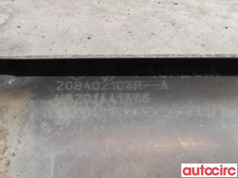 Katalysator til Renault Captur 2013-2020 (Type I)  (RENAULT|208A02104R|)