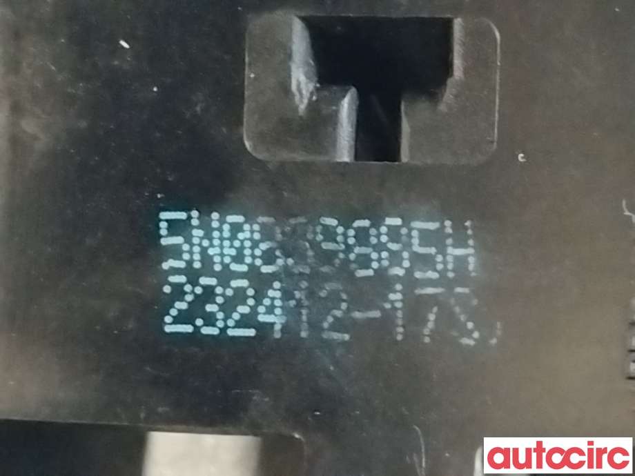 Dørhåndtak utv høyre bak til Škoda Superb 2008-2015 (Type II)  (SKODA|1K8837206F|5N0839885H)