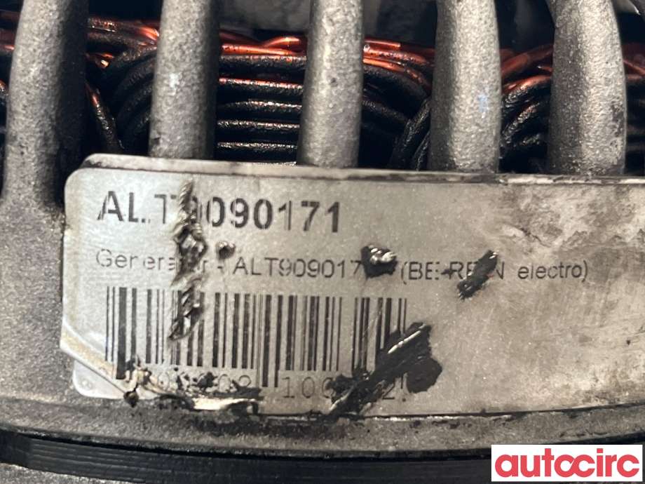 Dynamo til Peugeot 308 2007-2011 (Type I, Fase 1)  (PEUGEOT|5702K9|ALT9090171|)