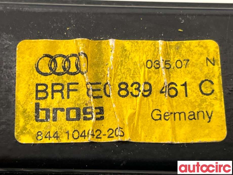 Ruteheis til Audi A4 2004-2008 (Type III) (B7) (B7) (AUDI|8E0839461C|)