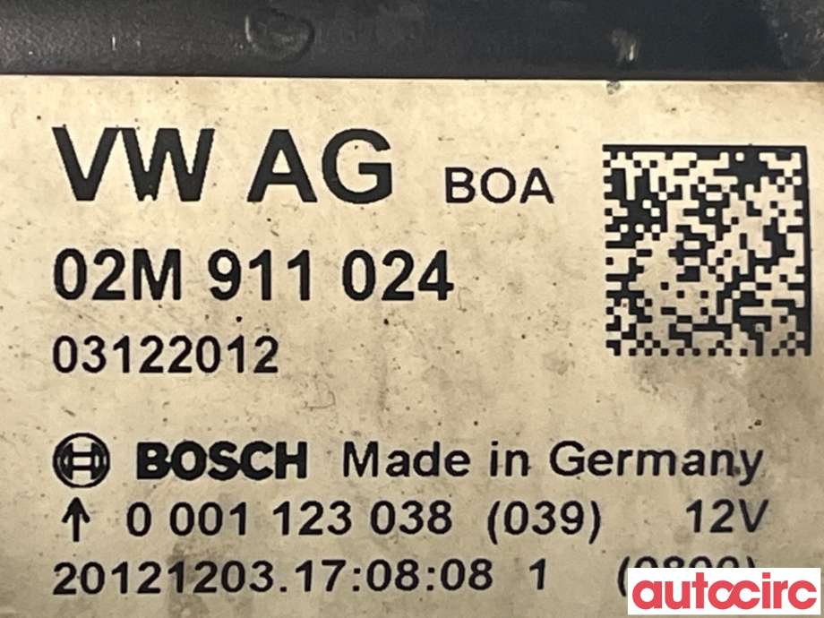 Starter diesel til VW Caddy 2010-2015 (Type III, Fase 2)  (VOLKSWAGEN|02M911024X|0001123038|02M911024)