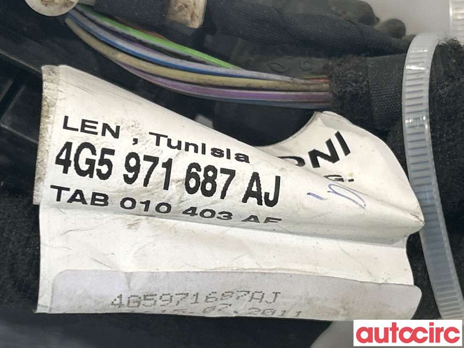Ledningsnett til Audi A6 2011-2014 (Type IV, Fase 1) (C7) (C7) (AUDI|4G5971687AJ)