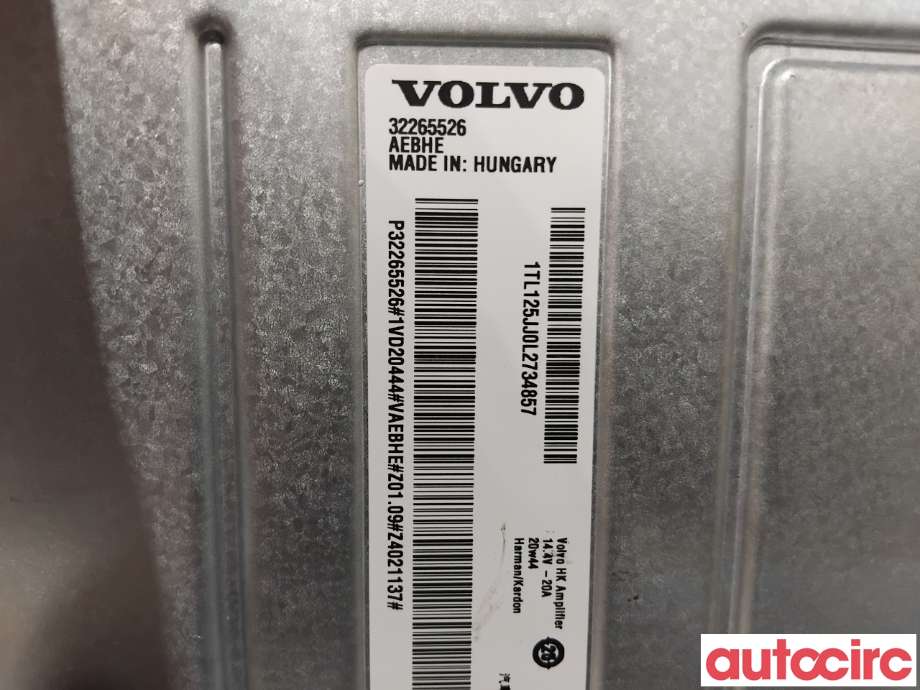 Bilstereo forsterker til Volvo XC40 2018-2024  (VOLVO|36003303||32359256)
