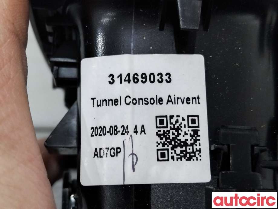 Dashbord friskluftdyse til Volvo XC40 2018-2024  (VOLVO|31469033|)