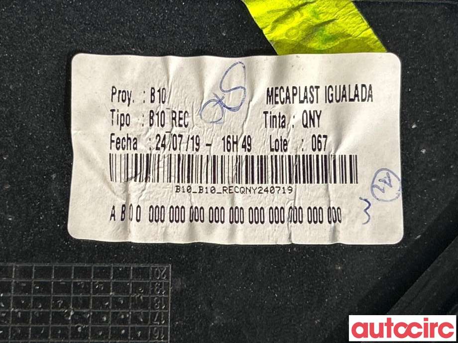 Spoiler bakluke til Renault Zoe 2013-2019 (Fase 1)  (RENAULT|960306120R|)