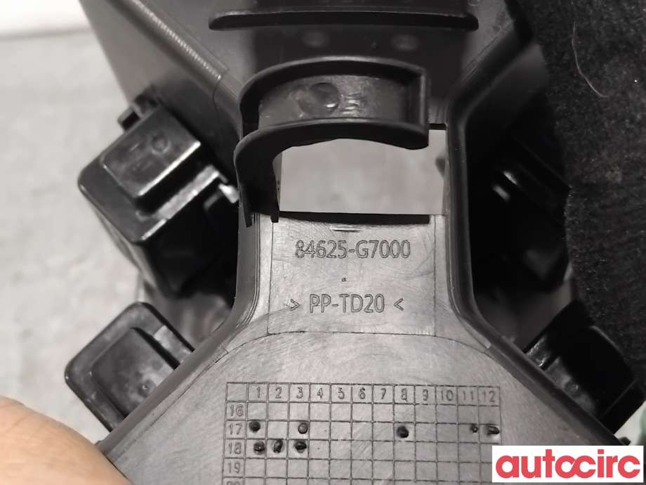 Dashbord koppholder til Hyundai Ioniq Electric 2019-->> (Fase 2)  (HYUNDAI|84625G70004X||84625-G7000)