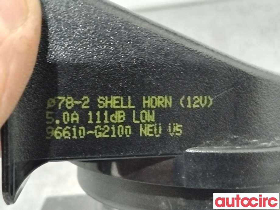 Horn/signalhorn til Hyundai Ioniq Electric 2019-->> (Fase 2)  (HYUNDAI|96610G2100||96610-G2100)