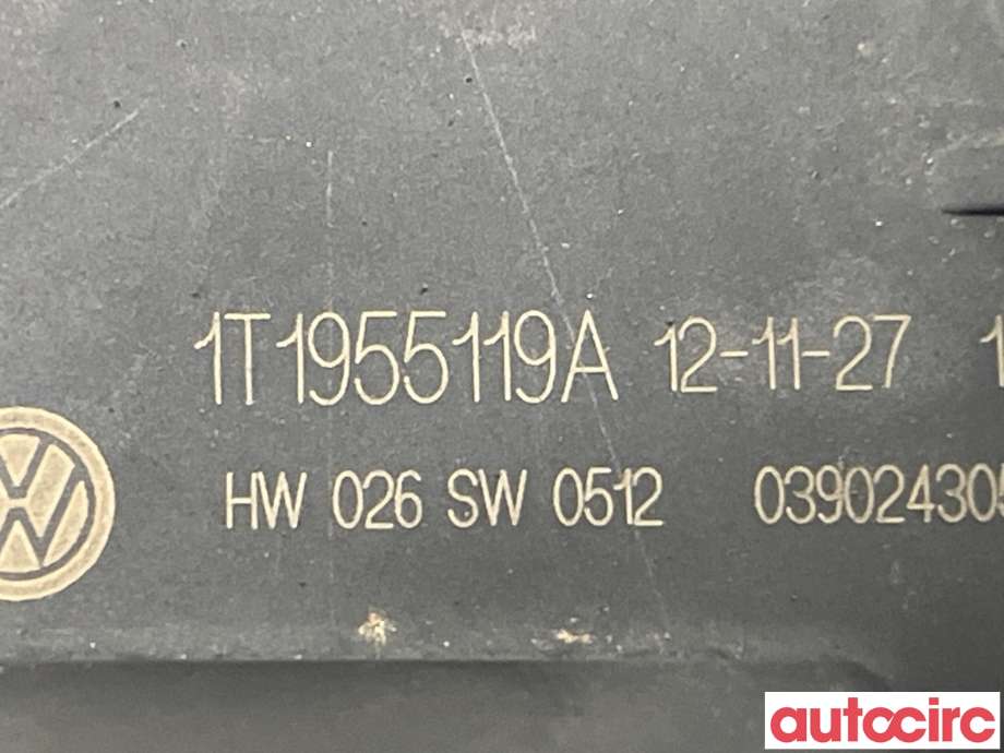 Viskermotor frontrute til VW Caddy 2010-2015 (Type III, Fase 2)  (VOLKSWAGEN|1T1955023A||2K1955023J)