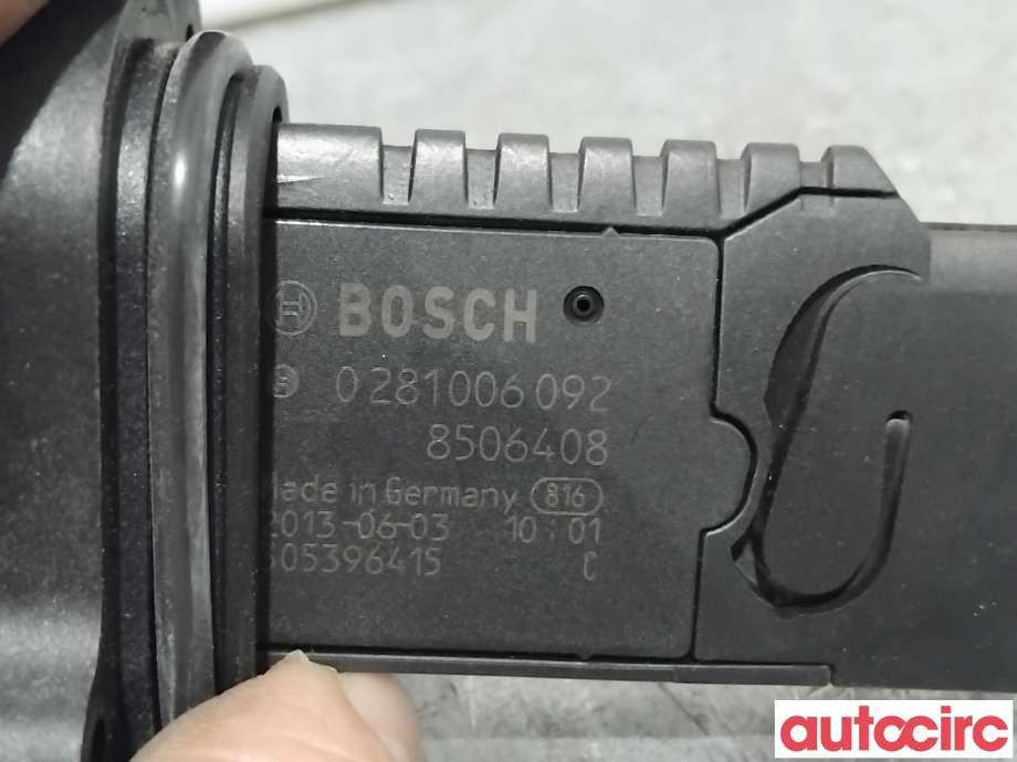 Luftmengde/luftmassemåler til BMW 1-Serie 2011-2015 (Fase 1) (F20/F21) (F20/F21) (BMW|13628506408|0281006092|8506408)